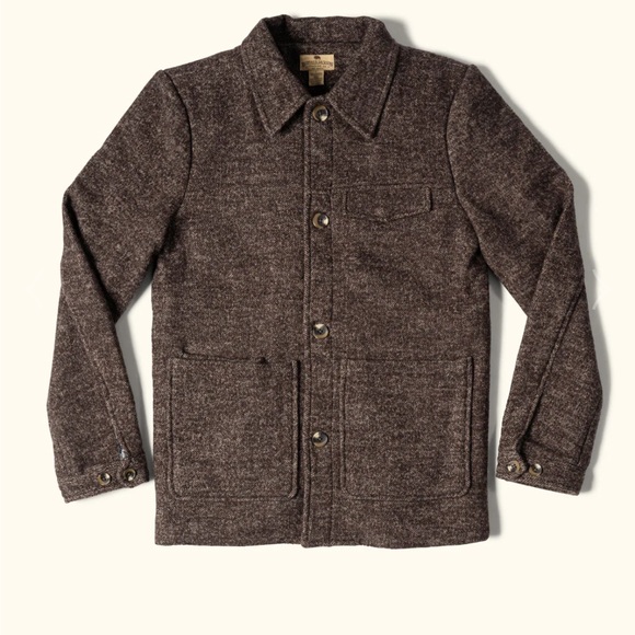 Men's Classic Brown Field Jacket - Picture 4 of 16